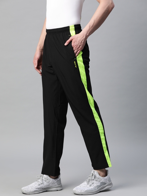 

Alcis Men Black Solid Outdoor Track Pants