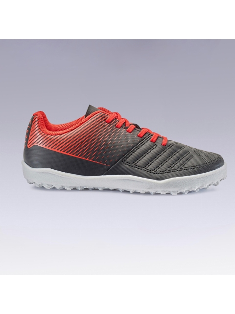 

Kipsta By Decathlon Kids Black & Red Agility 100 HG Football Shoes