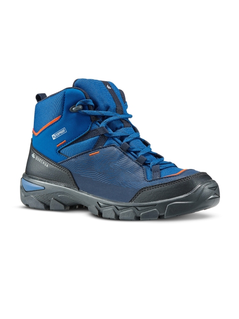 

Quechua By Decathlon Kids Blue & Black Hiking Shoes
