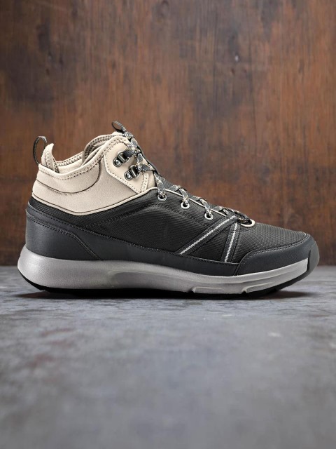 

Quechua By Decathlon Men Grey Waterproof Hiking Shoes