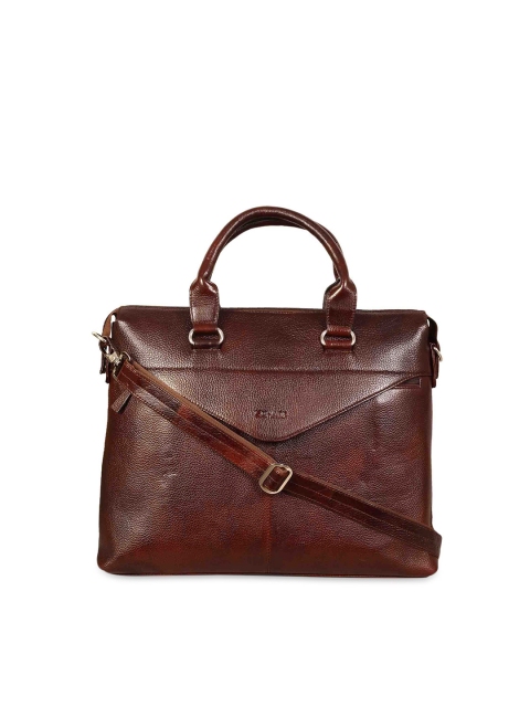 

SCHARF Brown Leather Laptop Bag