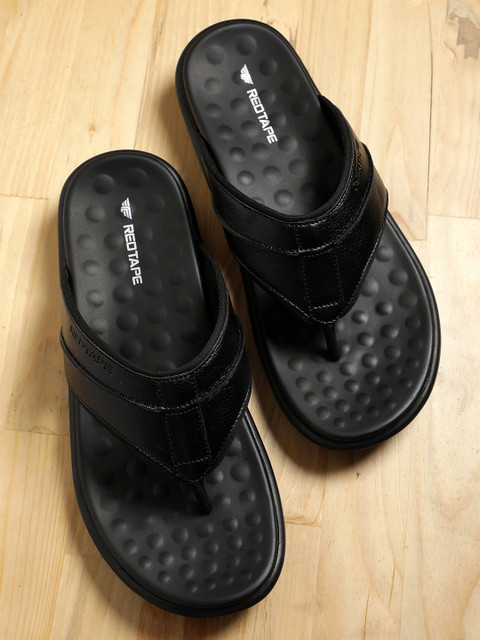 

Red Tape Men Black Sandals