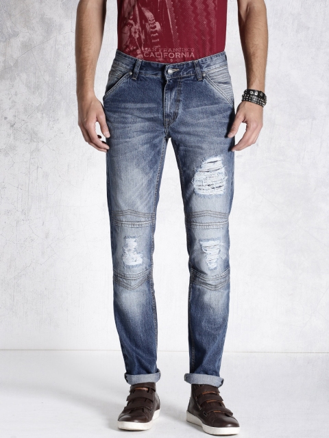 

RDSTR Blue Tapered Fit Jeans