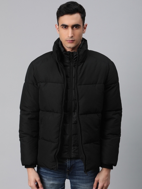

Marks & Spencer Men Black Solid Padded Jacket