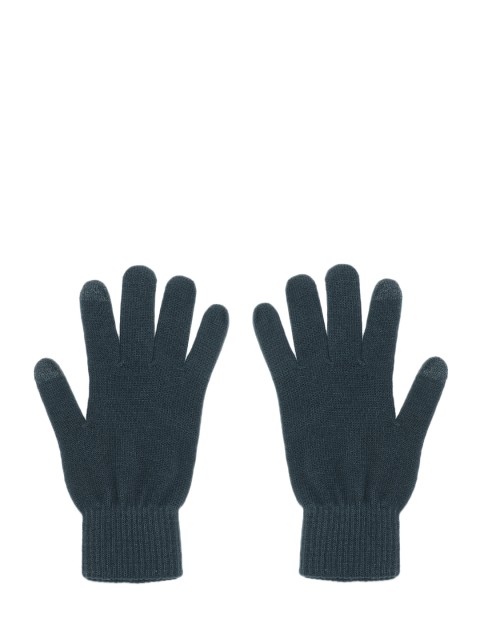 

Marks & Spencer Men Navy Blue Solid Gloves