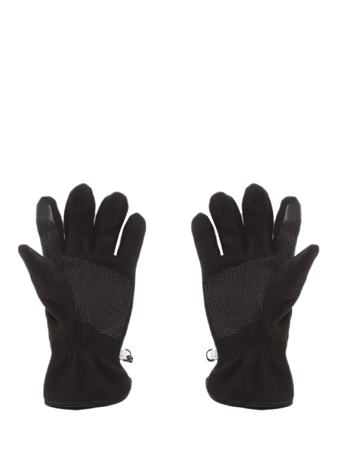 

Marks & Spencer Men Black Solid Gloves with Self Design Detail