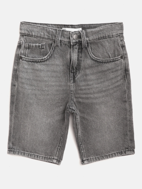 

Marks & Spencer Boys Grey Washed Regular Fit Sustainable Denim Shorts