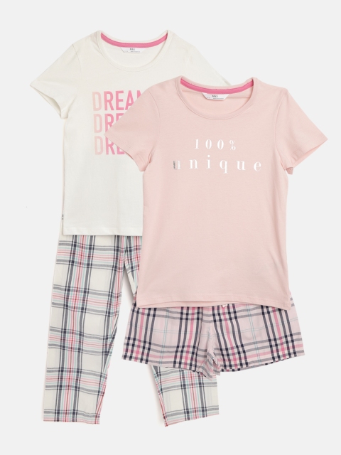 

Marks & Spencer Girls Pack of 2 Night Suits, Pink