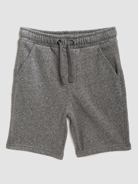 

Marks & Spencer Boys Charcoal Grey Solid Regular Fit Shorts