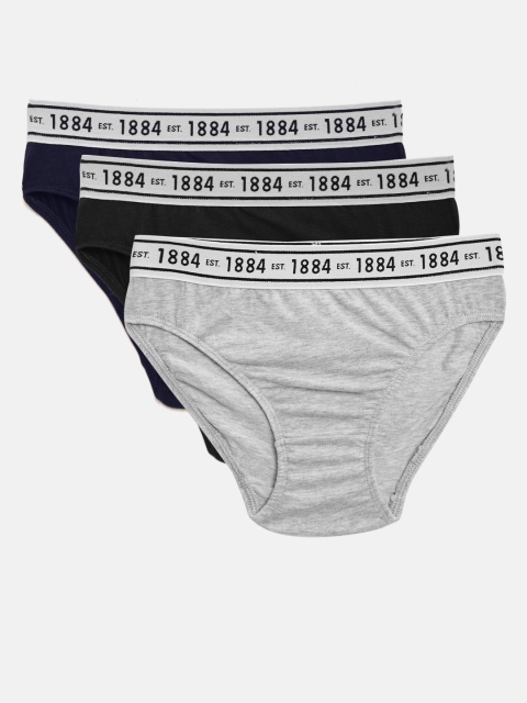 

Marks & Spencer Boys Pack of 3 Briefs, Navy blue