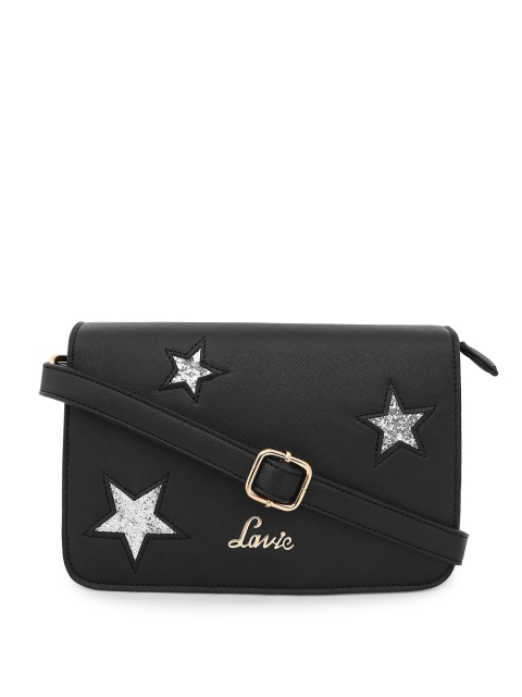 

Lavie Black Printed Sling Bag