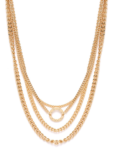 

ELLE Gold-Plated Layered Necklace