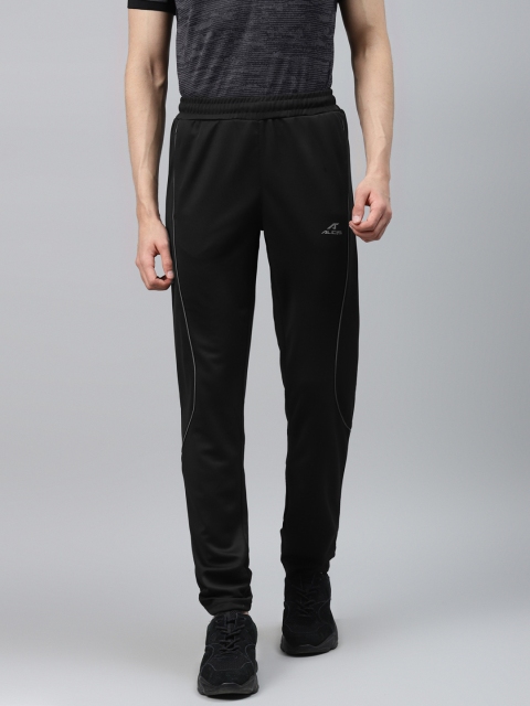 

Alcis Men Black Solid Training Track Pants