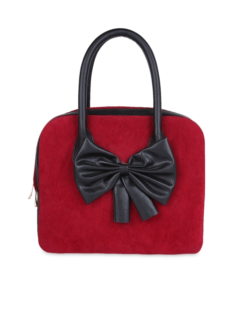 

Berrypeckers Red & Black Handbag