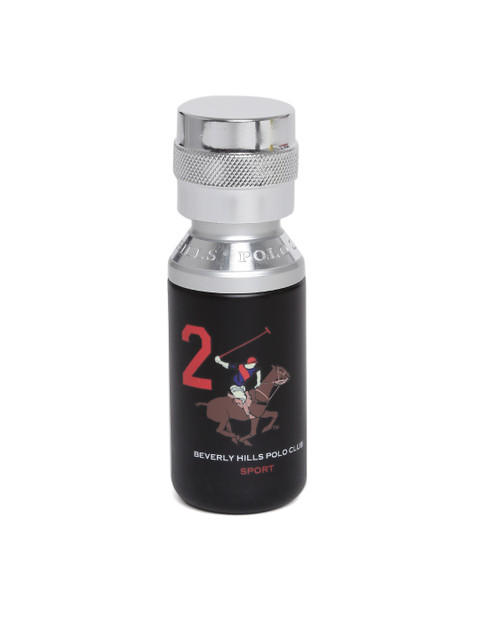 

Beverly Hills Polo Club Sport Men Eau De Toilette No 2 Natural Spray 50 ml, Black