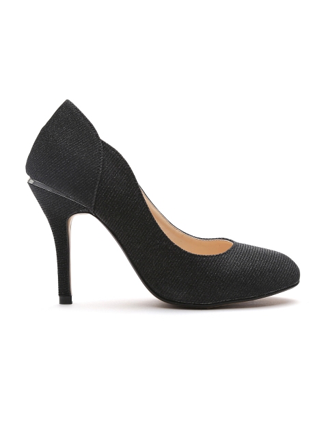 

QUIZ Women Black Shimmer Pumps
