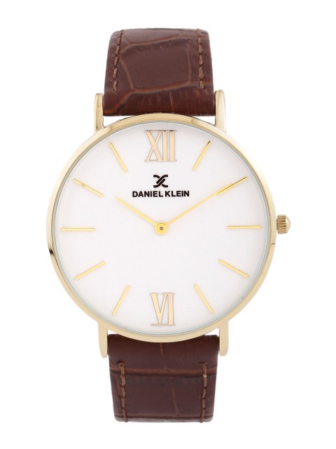 

Daniel Klein Slim Men White Dial Watch DK10847-3