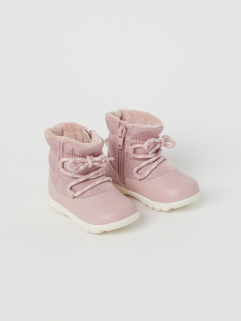 

H&M Girls Pink Warm-Lined Boots