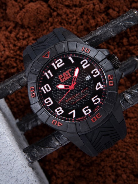 

CAT Men Black Analogue Watch