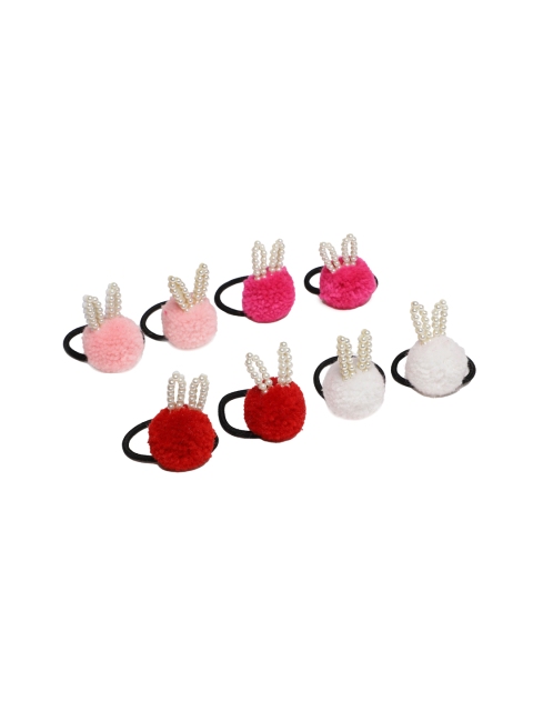 

LAIDA Girls Set of 8 Multicoloured Bunny Hairbands, Multi