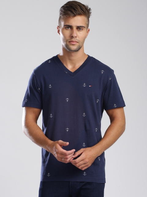 

Tommy Hilfiger Navy Printed T-shirt, Navy blue