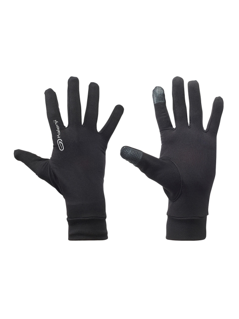 

FORCLAZ By Decathlon Unisex Grey Running Tactile Gloves