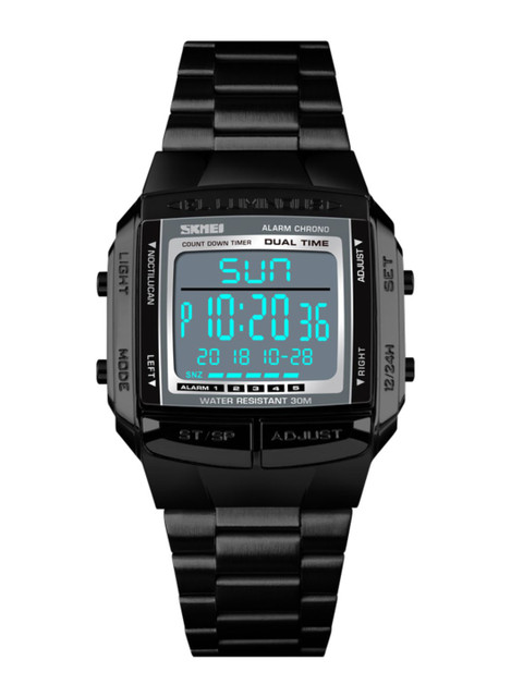 

Skmei Men Black Digital Multifunction Watch 1381