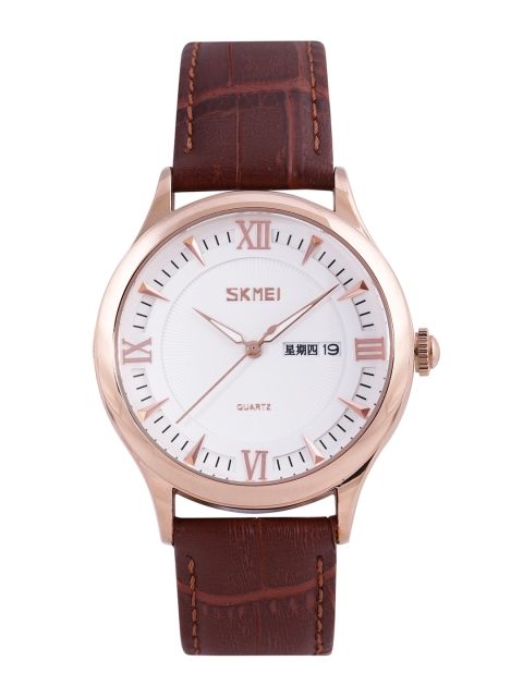 

Skmei Men White Analogue Watch 9091