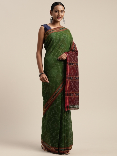 

APCO Green Printed Pure Cotton Saree