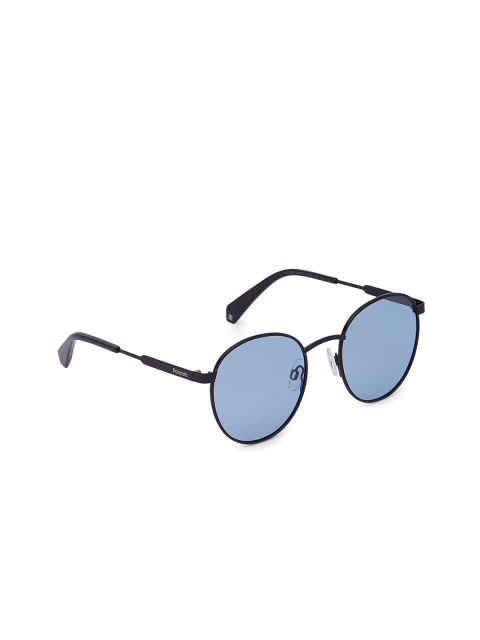 

Polaroid Unisex Round Sunglasses PLD 2053/S OY4 51C3, Blue