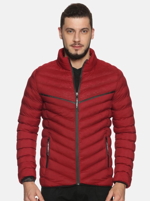 

SHOWOFF Men Red Solid Puffer Jacket
