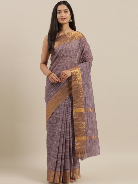 

The Chennai Silks Classicate Maroon Pure Cotton Woven Design Venkatgiri Saree
