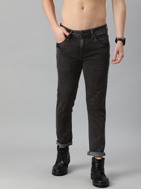 

The Roadster Lifestyle Co Men Black Stretchable Skinny Fit Jeans