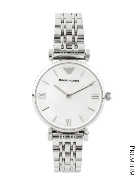 

Emporio Armani Women Off-White Dial Watch AR1682