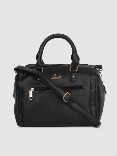 

Lavie Black Solid Handheld Bag