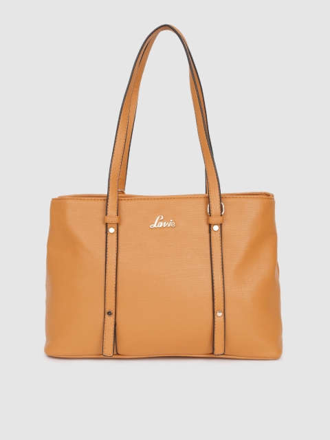 

Lavie Yellow Solid Shoulder Bag