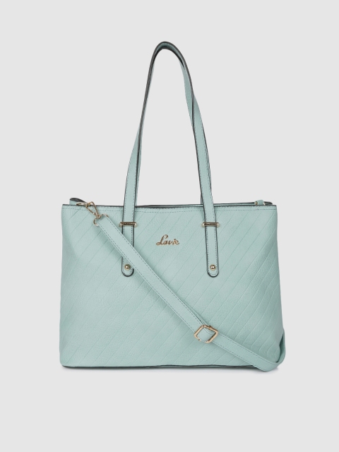 

Lavie Blue Textured YALTA LG Shoulder Bag