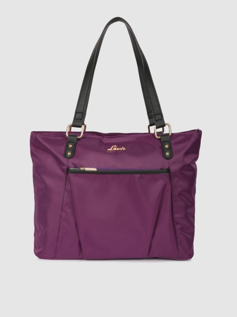 

Lavie Purple Solid Shoulder Bag