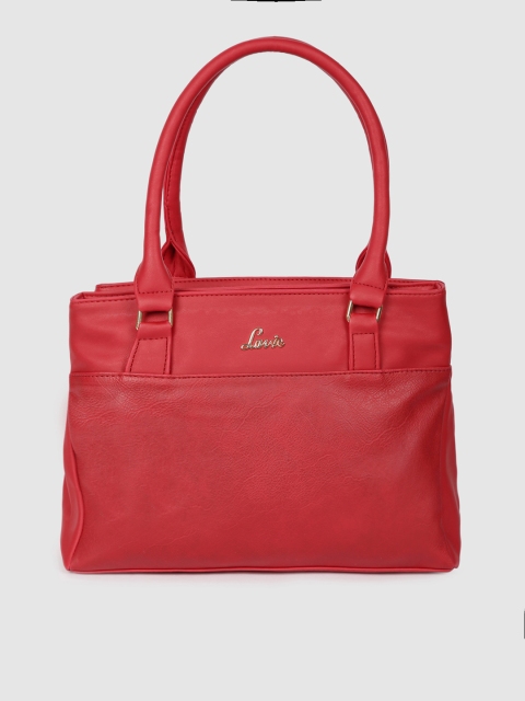 

Lavie Red Solid Shoulder Bag