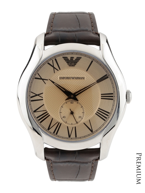 

Emporio Armani Men Gold-Toned Dial Watch AR1704I