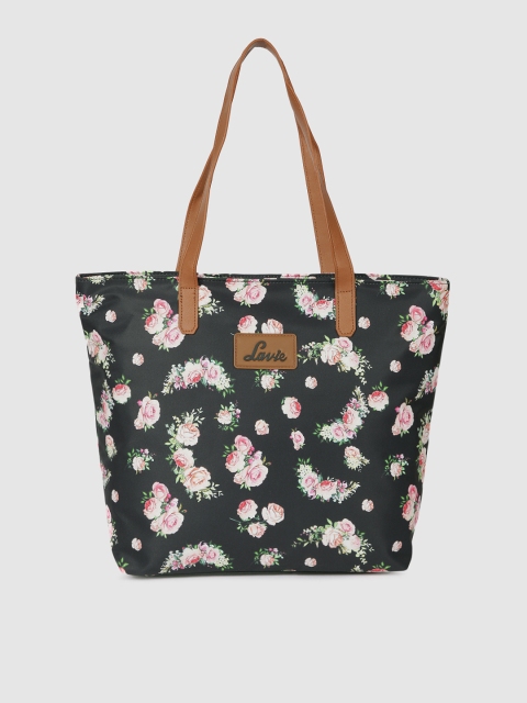 

Lavie Black & Pink Printed BUYO Shoulder Bag