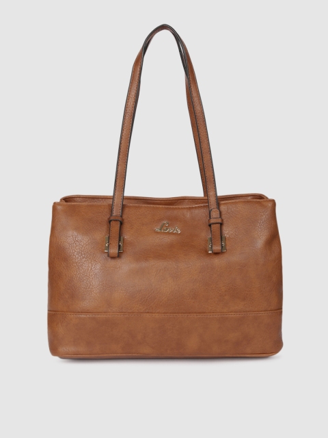 

Lavie Tan Brown Solid Shoulder Bag