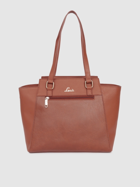 

Lavie Brown Solid Shoulder Bag