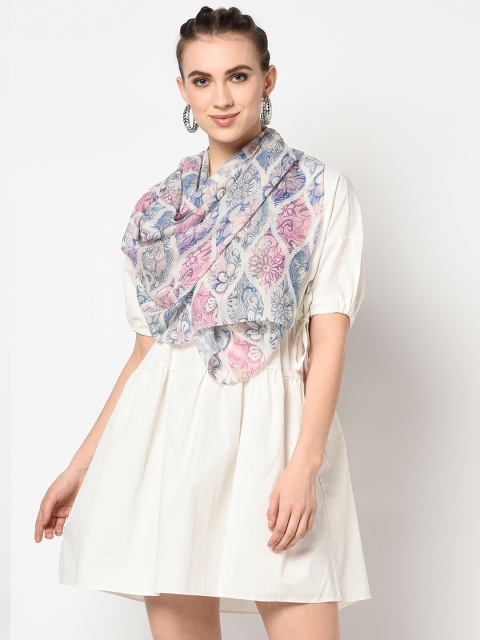 

J Style Women Grey Printed Stole