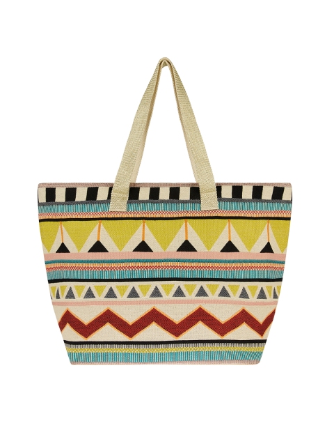 

Accessorize Multicoloured Woven Design Tote Bag, Multi