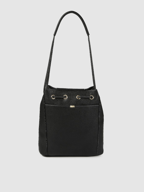 

Accessorize Black Solid NERISSA Shoulder Bag