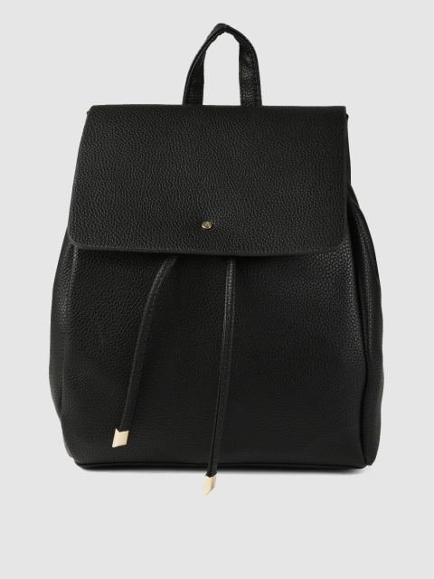 

Accessorize Women Black Solid Backpack