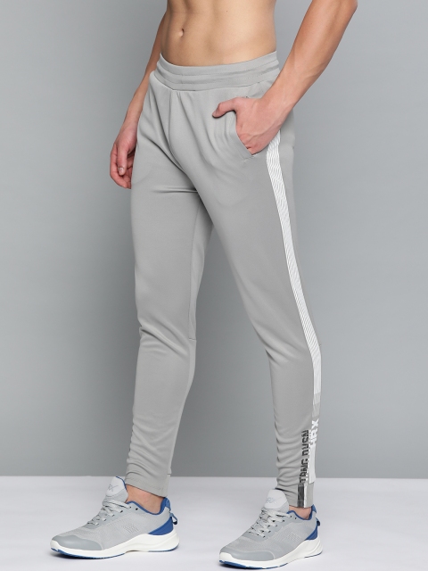 

HRX By Hrithik Roshan Men Wet Weather Solid Slim Fit Rapid-Dry Antimicrobial Training Joggers, Grey