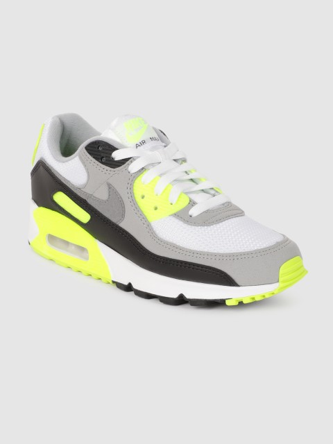 

Nike Women White AIR MAX 90 Sneakers