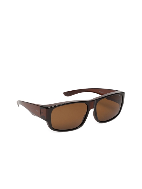

INVU Men Square Sunglasses E2601B, Brown